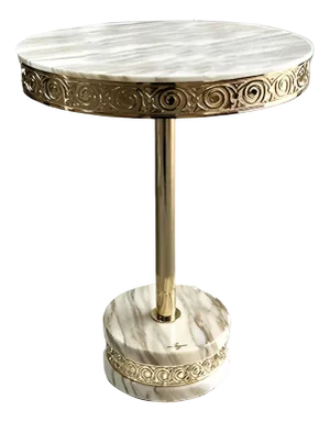 Coffee Table in Calacatta Gold Marble by Euromarmi Store