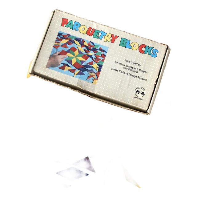 Mid-Century Parquetry Blocks For Sale
