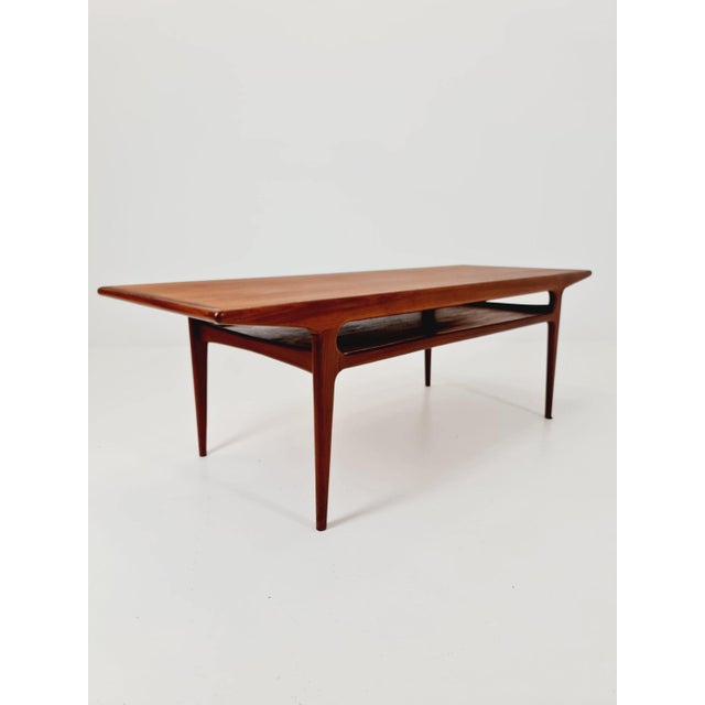 Danish Teak Coffee Table by Johannes Andersen, 1960s For Sale - Image 6 of 11