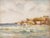 Franco Marzilli, Seaview, Oil Painting, 1970s For Sale - Image 6 of 6