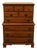 Sumter Cabinet Solid Hard Rock Maple Colonial Early American 36" Chest on Chest For Sale
