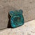 Pepe Mendoza 1950s MCM Pepe Mendoza Ashtray Brass Malachite Mexico For Sale - Image 4 of 5