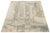 Abstract Ethereal Modern Rug – Hand-Loom Wool & Nylon Blend in Sand and Blue For Sale - Image 10 of 10