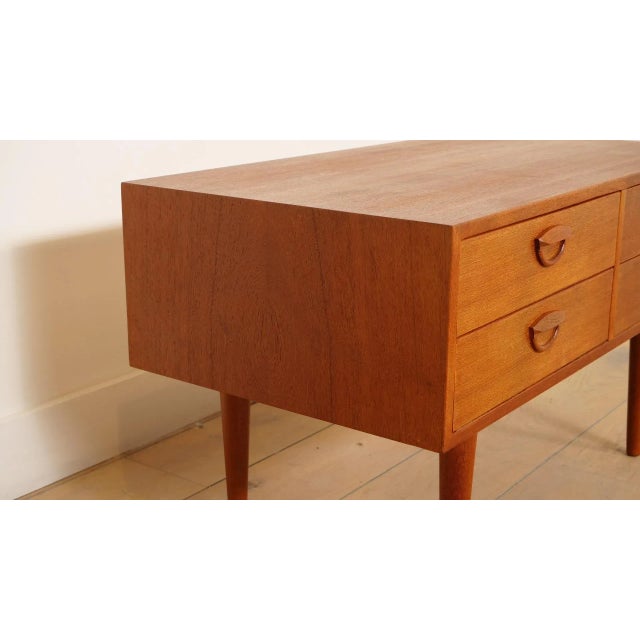 Vintage Danish Sideboard in Teak, 1960 For Sale - Image 6 of 9