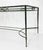 1970s Mario Papperzini for Salterini Wrought Iron Patio Dining Table With Glass Top For Sale - Image 9 of 18