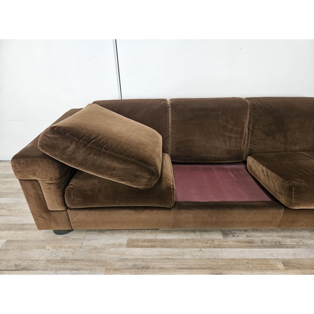 D120 Three-Seater Sofa by Valeria Borsani and Alfredo Bonetti for Tecno, 1966 For Sale - Image 13 of 17