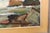 Mid 20th Century Swedish Framed Cascading Waterfall Painting For Sale - Image 14 of 14