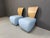 Blue Bobo Lounge Chairs by Dietmar Scharping for Dauphin, 2000s, Set of 2 For Sale - Image 8 of 10