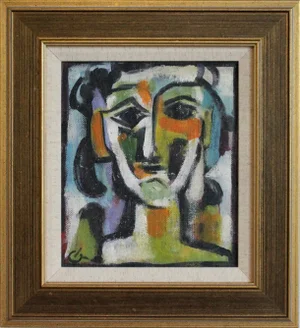 Florentine Artist, Echoes of the Atelier IV, 1980s-1990s, Acrylic Painting, Framed