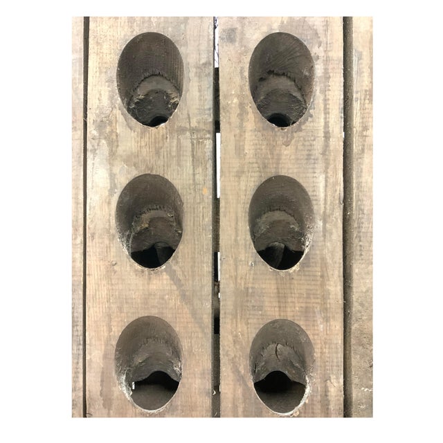 Late 19th Century French Champagne Oak Riddling Rack For Sale - Image 10 of 10