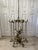 Metal Vintage French Louis XVI Gilded Brass & Crystal Luminaire/Chandelier For Sale - Image 7 of 18