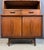 1970s 1970s Garrison Mid Century Walnut 2 Door China Cabinet For Sale - Image 5 of 7