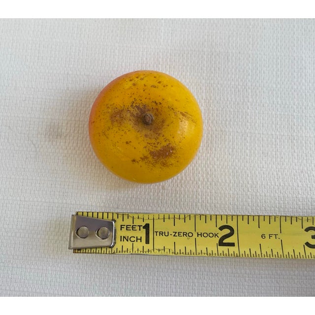 Italian Mid Century Italian Mini Alabaster Stone Fruit - Set of 7 For Sale - Image 3 of 9