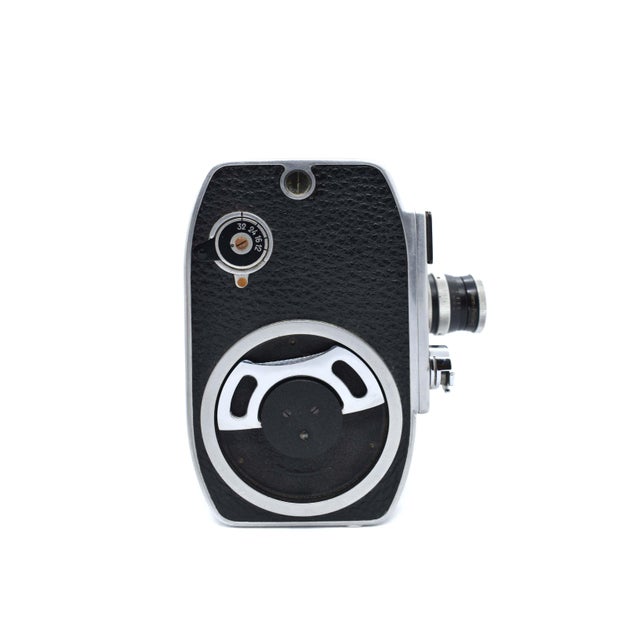 Mid 20th Century Mid 20th Century Paillard-Bolex B-8 8mm Movie Camera With Kern-Paillard Yvar Lens Switzerland For Sale - Image 5 of 9