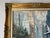 Vintage Windsor Impressionist Cityscape Oil on Canvas Painting – Framed For Sale In Miami - Image 6 of 11