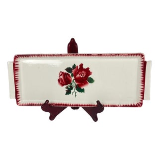 Moka-Prima Cake Dish from Sarreguemines and Digoin, 1920s-1950s For Sale