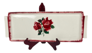 Moka-Prima Cake Dish from Sarreguemines and Digoin, 1920s-1950s