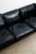 Mid 20th Century Danish Modern Sofa Couch 3 Seat Borge Mogensen Leather Black Settee For Sale In Sacramento - Image 6 of 12
