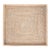 2020s Artifacts Rattan Square Flat Tray, White Wash, 12" For Sale - Image 5 of 6