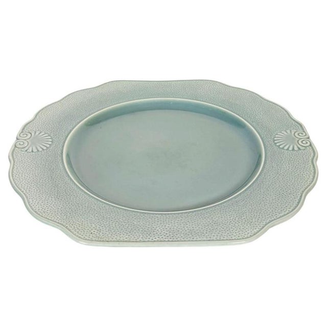 Blue Ceramic Dish, France, 1970 For Sale - Image 12 of 12