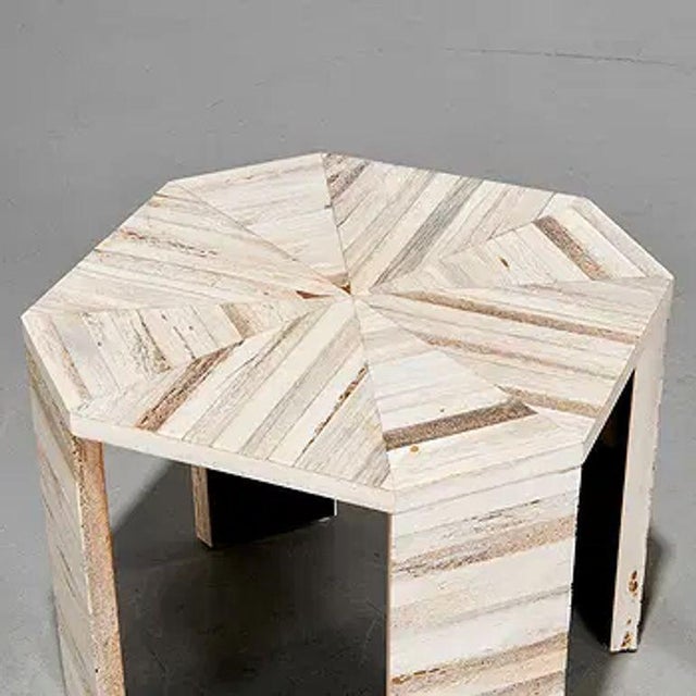 Vintage Karl Springer Bone Veneer Side Tables For Sale In Dallas - Image 6 of 6