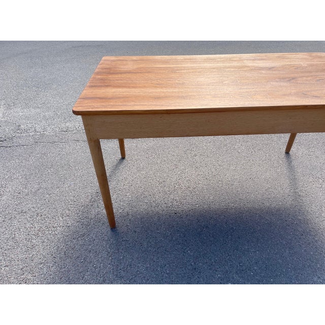 1950s Oak Desk by Hans Wegner for Andreas Tuck, Denmark, 1953 For Sale - Image 5 of 11