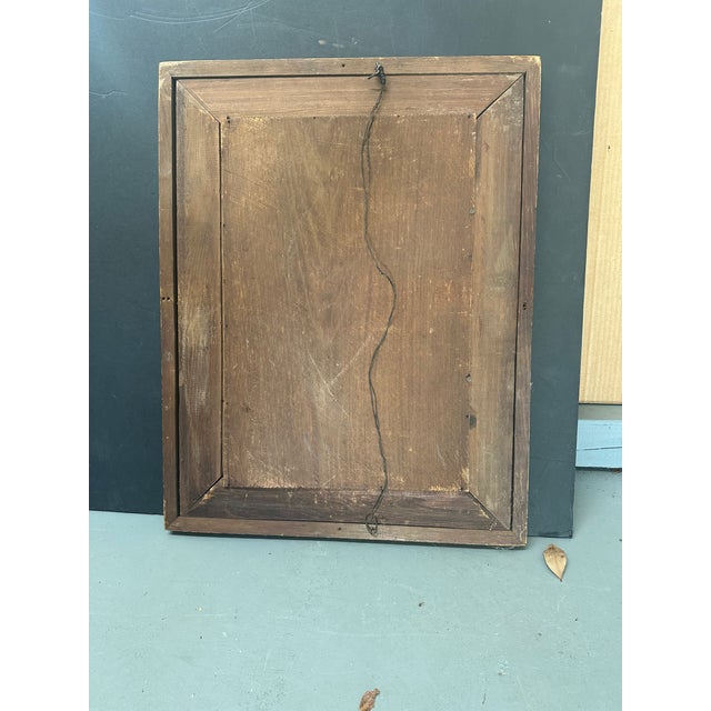 19th Century American Empire Mahogany and Gilt Ogee Wall Mirror. For Sale In West Palm - Image 6 of 10