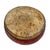 Red Antique Red Mongolian Drum Coffee Table For Sale - Image 8 of 12