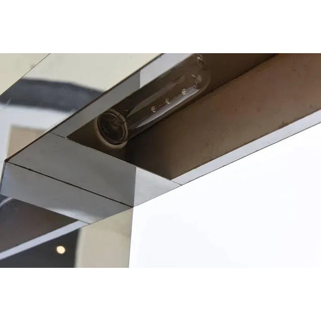 1970s Vintage Neal Small Chrome and Resin Sculptural Floor Lamps Rare, Restored Pair Of For Sale - Image 5 of 10