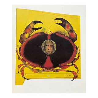 1974 Paul Wunderlich 20 Le Tourteau Tatoue For Sale