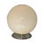 Attributed to Gispen, but not marked. XXL ceiling mounted lamp. made from a metal base and white / opaline glass....
