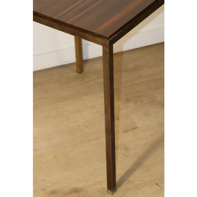 1960s Vintage Rosewood and Bronze Side Table, 1960 For Sale - Image 5 of 18
