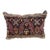 1960s Pillow With Antique Rug For Sale
