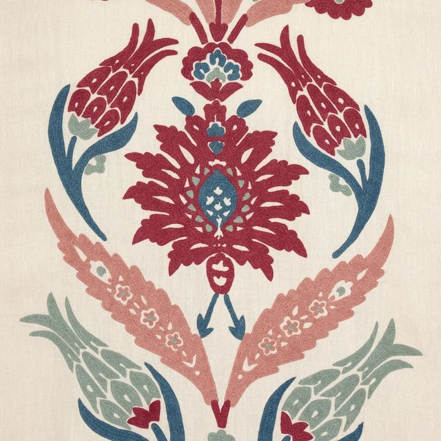 A glorious, heavily embroidered floral design, Anagada has the look of a treasured, hand-stitched textile. Use it for...