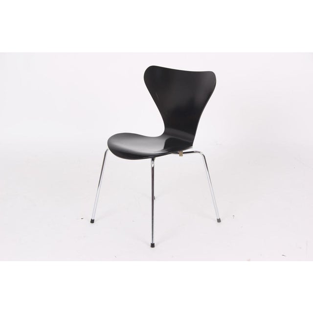 Fritz Hansen Model 3107 Chairs by Arne Jacobsen for Fritz Hansen, 1950s, Set of 8 For Sale - Image 4 of 14
