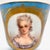 Rococo Antique Porcelain Cup and Saucer, 1800, Set of 2 For Sale - Image 3 of 13
