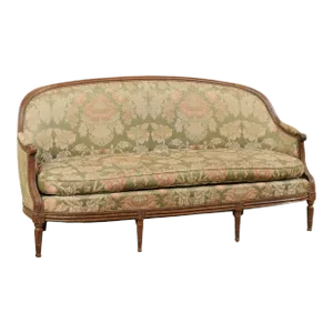 19th Century Swedish Gustavian Upholstered Tub Sofa
