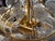 Transparent Julie Neill for Restoration Hardware Talia Round Chandelier, Gilt For Sale - Image 8 of 12