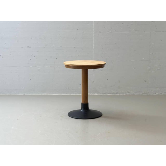 Round Side Table with Cast Iron Base, 1970s For Sale - Image 4 of 17