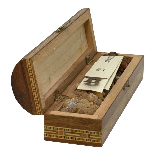 "The Gift of Kings" Frankincense + Inlaid Box For Sale