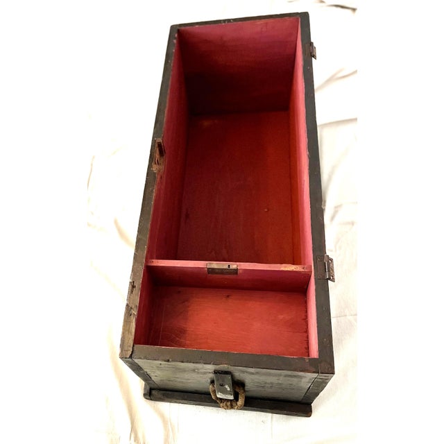 Late 19th Century 19th Century Industrial Contractor's Tool Box For Sale - Image 5 of 8