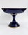 19th Century Sèvres French Cobalt Blue Porcelain Tazza with Gilt Metal Mounts, 1890s For Sale - Image 4 of 11