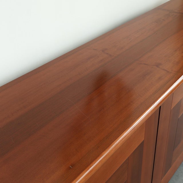 Brown Sheraton Sideboard by Giotto Stoppino and Lodovico Acerbis for Acerbis, Italy, 1977 For Sale - Image 8 of 13