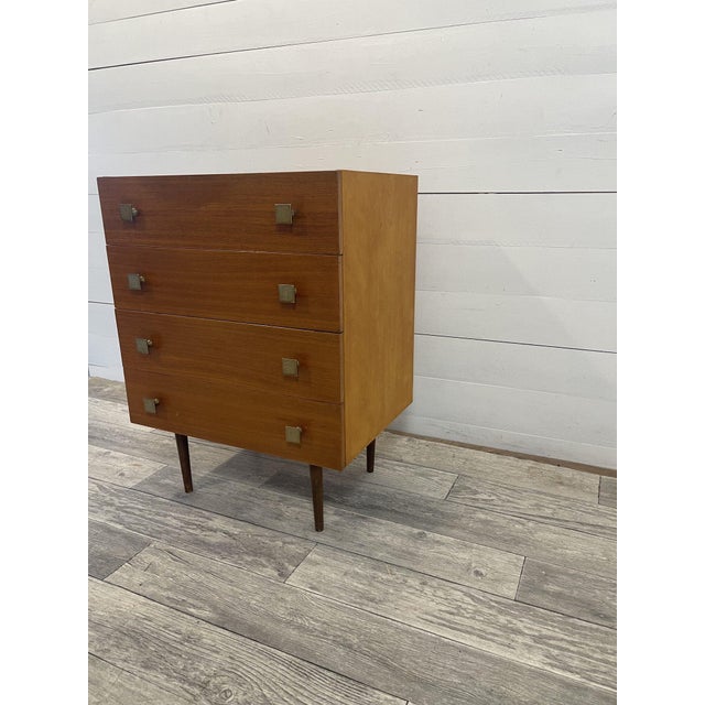 Wood Vintage Commode with Drawers by U.P. Zavody, Czech Republic, 1970 For Sale - Image 7 of 9