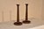 Victorian Pair of Late 19th Century Turned Oak Candlesticks For Sale - Image 3 of 5