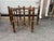 Brown McGuire Style Organic Modern Bamboo Iron Frame Round Dining Table For Sale - Image 8 of 15