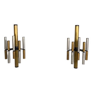 Wall Lamps from Stilnovo, 1960s, Set of 2 For Sale