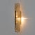 2000 - 2009 Modern Italian Murano Glass and Brass Sconces, 2000, Set of 2 For Sale - Image 5 of 11
