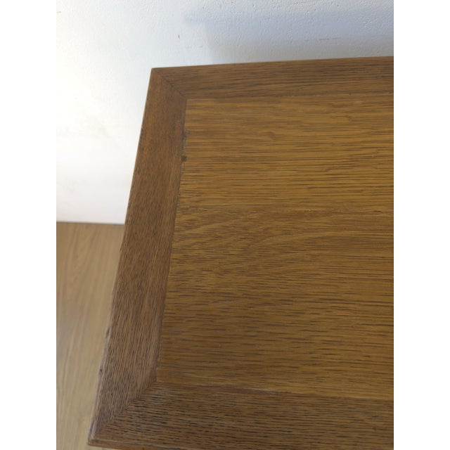 Oak Side Table, 1950s For Sale - Image 15 of 15
