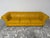 Mid-Century Modern Marcantonio Designs Yellow Leather Chesterfield Sofa For Sale - Image 3 of 7